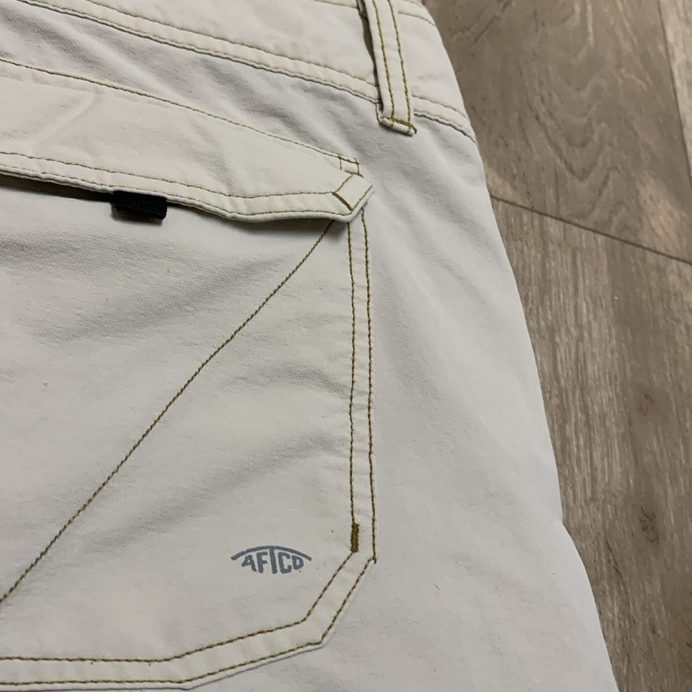 Mens AFTCO Stealth Fishing Cargo Shorts - Picture 8 of 9